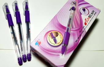 20 bút gel mực tím SunBeam