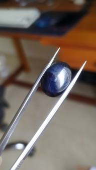 8422 - Đá saphia xanh tự nhiên Lục Yên - Yên Bái