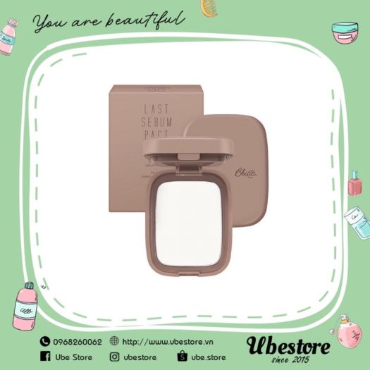 PHẤN PHỦ KIỀM DẦU BBIA LAST SEBUM PACT 7G