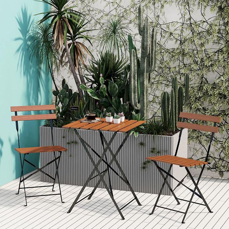 [XK IKEA] Bàn Ghế Gấp Tarno Gấp Gọn Để Ngoài Trời Gỗ Keo Tự Nhiên IKEA Hàng Xuất Khẩu - Bàn, Ghế làm việc văn phòng, du lịch dã ngoại, ban công sân vườn đa năng Goodwood