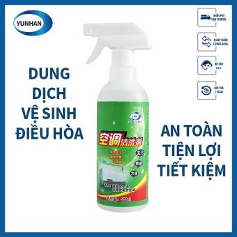 Bình Xịt Vệ Sinh Điều Hòa LKB [Chính hãng] 500ml làm sạch máy lạnh, điều hòa, quạt,... - Yunhan
