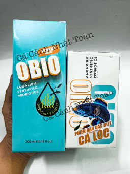 MEN VI SINH OBIO KOIKA (CHUYÊN CHO CÁ LÓC) KẾT HỢP TẢO BIỂN LÀM TRONG NƯỚC, KHỬ MÙI TANH BỂ CÁ CẢNH