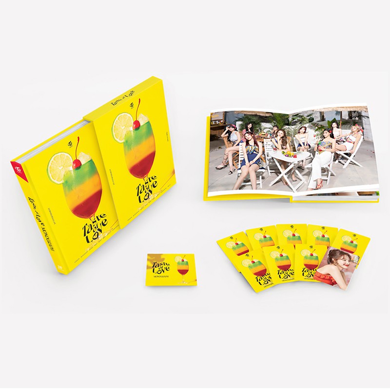 Twice Taste of Love Monograph Photobook Photo Card(Limited Edition