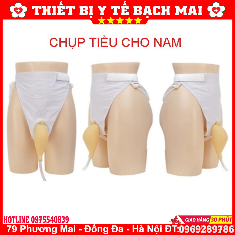 Chụp Tiểu Nam, Dụng Cụ Hứng Nước Tiểu, Túi Đựng Nước Tiểu Tái Sử Dụng Nhiều Lần - Capot Chụp Tiểu Cho Bệnh Nhân, Người Già Nằm Liệt Giường