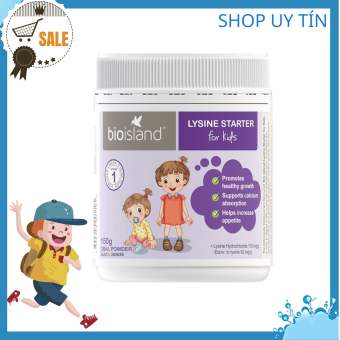 Bột tăng chiều cao Bio Island  Lysine Start For Kids 150 Gram Chuẩn Store Úc Đi Air