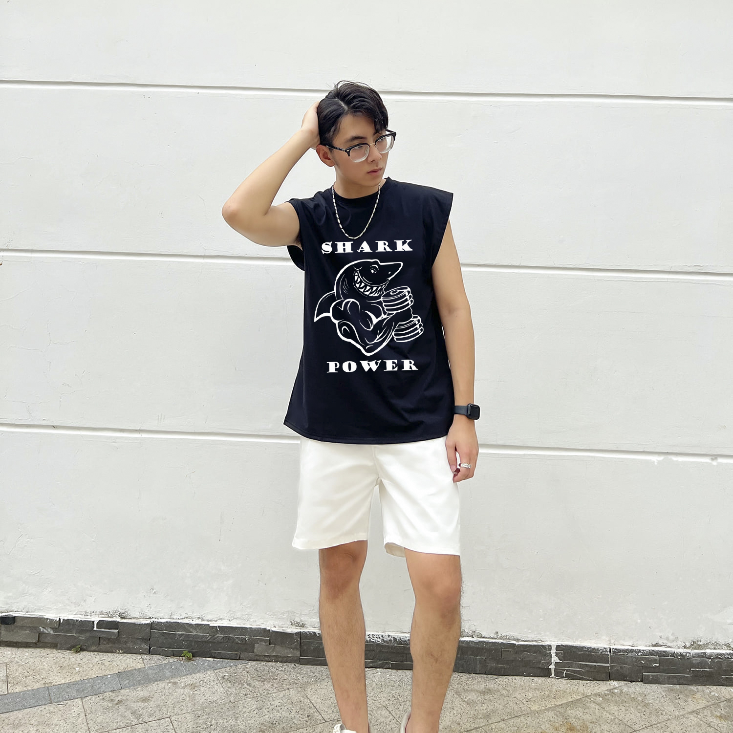 Áo ba lỗ nam cao cấp thể thao Tanktop nam nữ sát nách co giãn thấm hút mồ hôi chất liệu thun lạnh si