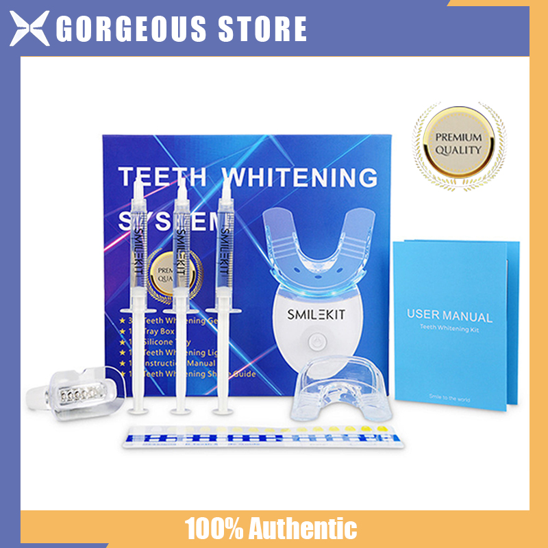 （HCM）Máy làm trắng răng, tẩy trắng răng tại nhà cực đơn giản, hết ố vàng, răng trắng sáng tự nhiên - Máy làm trắng răng hiệu quả Smile Kit thế hệ mới 2022 - Không hiệu quả hoàn lại tiền 100%