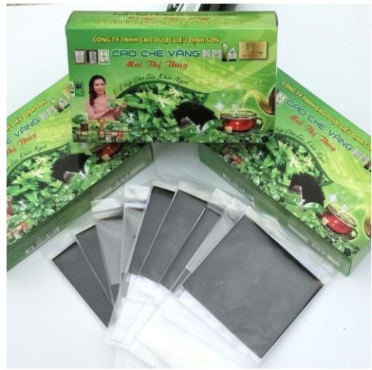 Cao chè lá vằng MAI THỊ THỦY 1kg (hàng cao cấp)