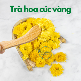 Trà hoa cúc vàng sấy khô nguyên bông gói 20g