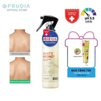 Xịt Mụn Lưng Frudia Whats Wrong? Help AC Clear Body Mist 150ml