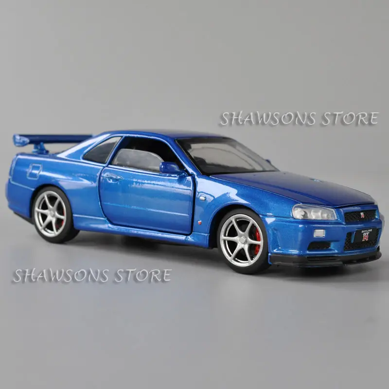 nissan gtr r34 diecast