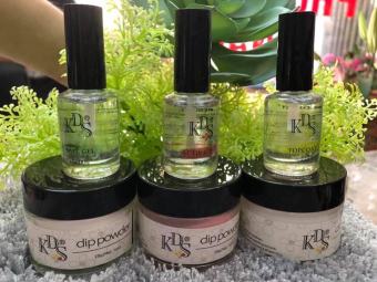 Hộp bột nhúng KDS (nhúng, đắp và omber) hộp 28g chăm sóc móng làm nail mi