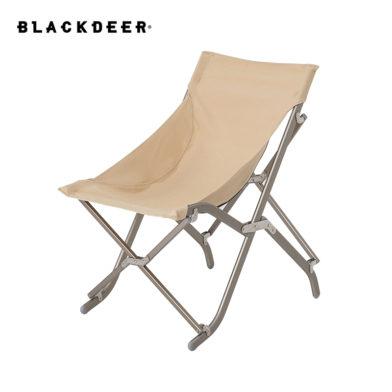 BLACKDEER Outdoor Folding Chair Aluminum Alloy Loose Portable Lazy Chair Camping Beach Back Cotton Chair ราคา 2,771 บาท*ส่งฟรี