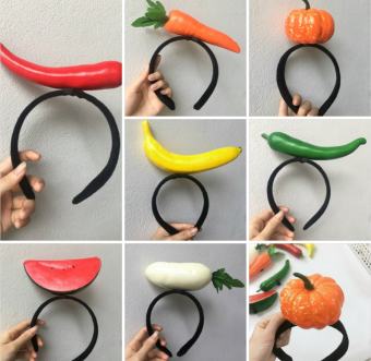 BỜM TÓC HÌNH HOA CỦ , TRÁI CÂY ĐỘC ĐÁO - BĂNG ĐÔ GẤU BÔNG HOẠT HÌNH ... NGỘ NGĨNH - BỜM ĐỘC LẠ CÁC LOẠI EVE Story