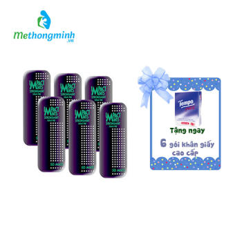 Kẹo bạc hà không đường Impact Mints 9g (tặng kèm 6 gói Tempo)