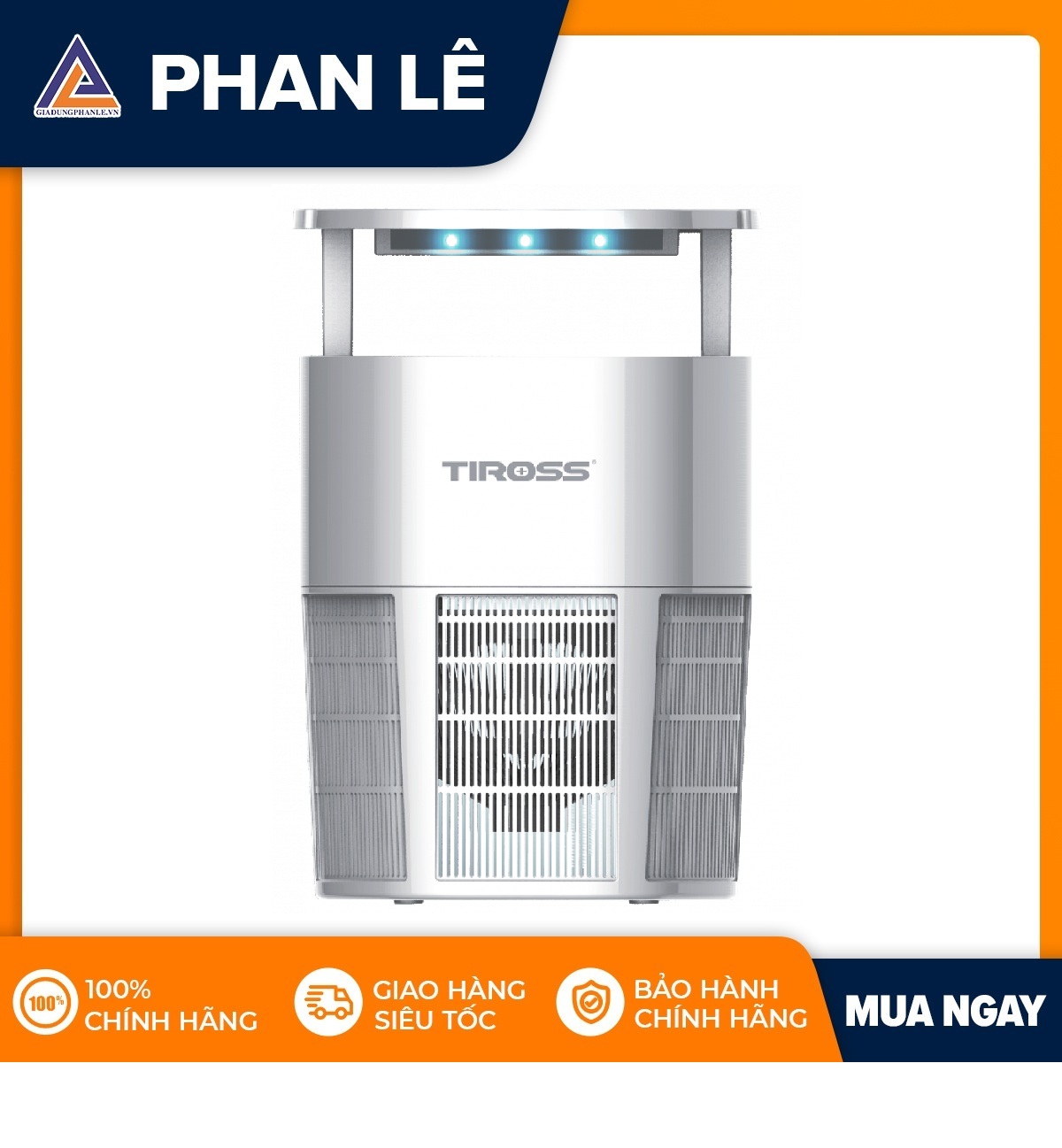 Đèn bắt muỗi tiross ts8811