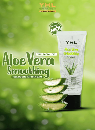 Gel Dưỡng Ẩm Nha Đam Lô Hội YHL Trắng Sáng Dịu Da 100ml Hàn Quốc