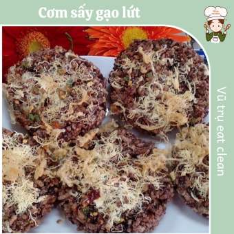 Cơm sấy gạo lứt Eatclean cơm sấy healthy