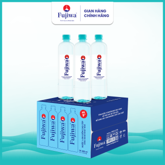 Fujiwa Nước ion kiềm đóng chai - thùng 20 chai 680ml hỗ trợ tiêu hóa, phục hồi giúp da trắng sáng