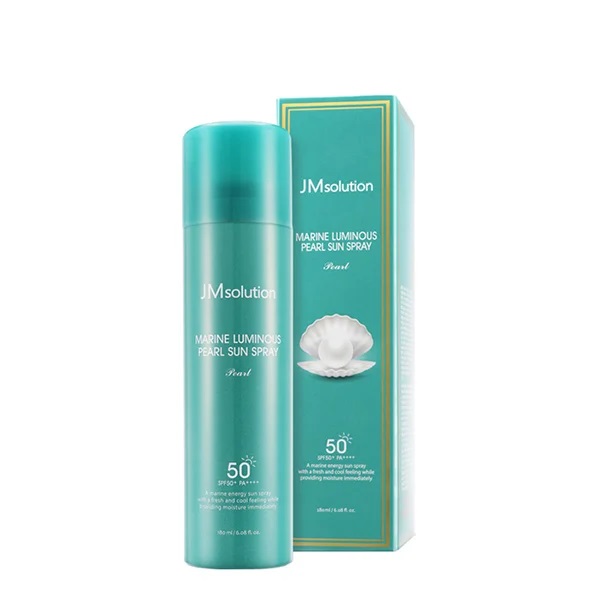 Xịt chống nắng nâng tone da jm solution luminous sun spray 180ml