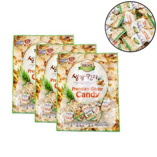 Kẹo Gừng Hàn Quốc Premium Ginger Candy 200g