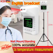K3 Infrared Thermometer with Stand - Fast, Non-Contact, Fever Alarm