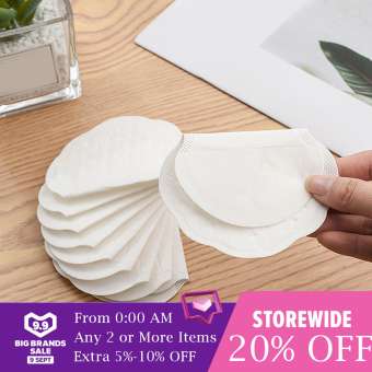 CUTICATE 100 Miếng Lót Thấm Mồ Hôi Nách Tàng Hình Dùng Một Lần Cho Nam Và Nữ Mùa Hè