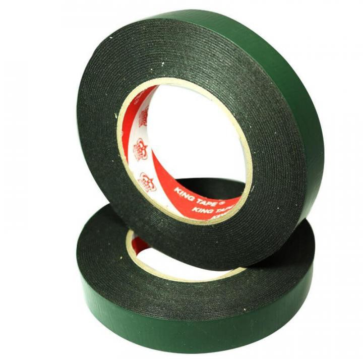 Keo 2 mặt xốp xanh đen dán siêu dính