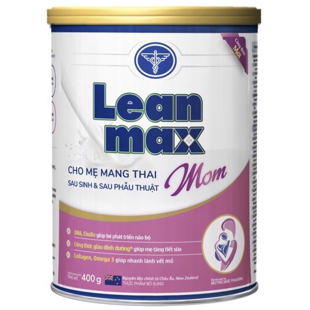 Sữa lean max mom_400g, 850gr