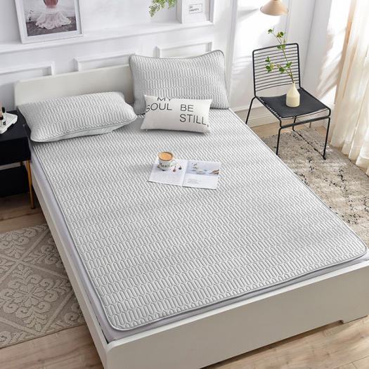 Ga trải giường chiếu điều hòa cao cấp và hai vỏ gối cao su non siêu êm mát mùa hè ấm mùa đông