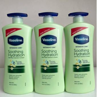 Dưỡng Thể Vaseline Intensive Care Aloe Soothe 725ml