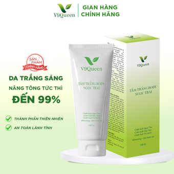 Kem ủ trắng body V9Queen giúp làm trắng da toàn thân cấp tốc TẮM TRẮNG BODY NGỌC TRAI 100g