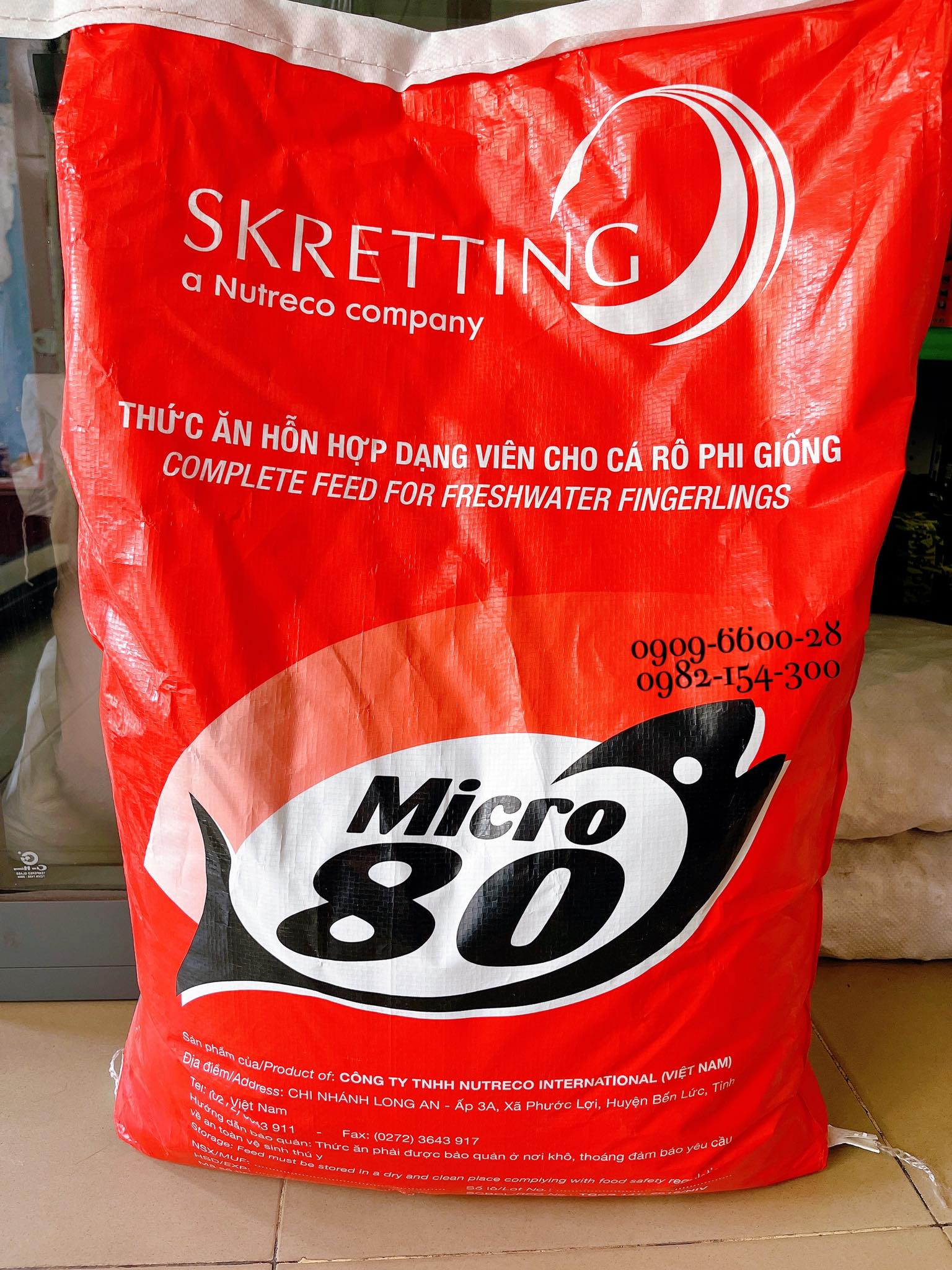 Micro 80 – cám tomboy hạt nổi cho cá vàng