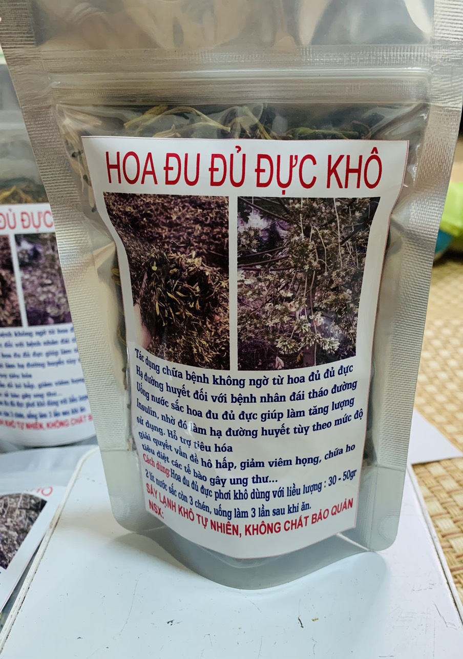 Hoa đu đủ đực , hoa đu đủ đực khô nguyên chất, hoa đu đủ ngâm mật ong, hàng loại 1 thơm phức chất lượng