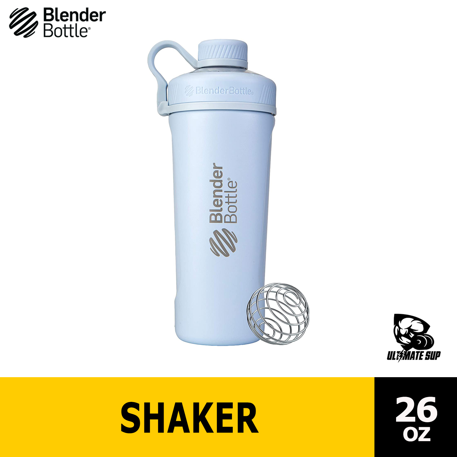 shaker bottle with strainer