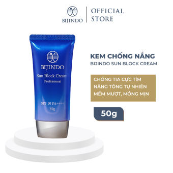 Bijindo Essential - Sun Block Cream Kem Chống Nắng (50g) - Chống