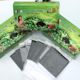 Cao chè vằng Hộp 20 miếng x25gr nguyên chất Mai Thị Thủy Hộp 500gr