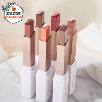 Phấn Mắt Dạng Thỏi 2 Màu REVERIE DIARY Ánh Nhũ Lấp Lánh, Sáp Kẻ Mắt 2 Màu Thiết Kế Nhỏ Gọn Bền Màu Không Trôi Tiện Lợi