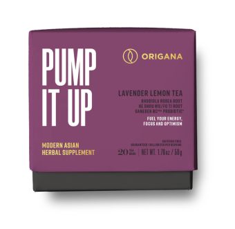 Lavender Lemon Tea Pum It Up Origana