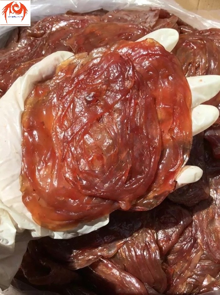 1kg khô ruột vịt cao cấp càng ăn càng ghiền