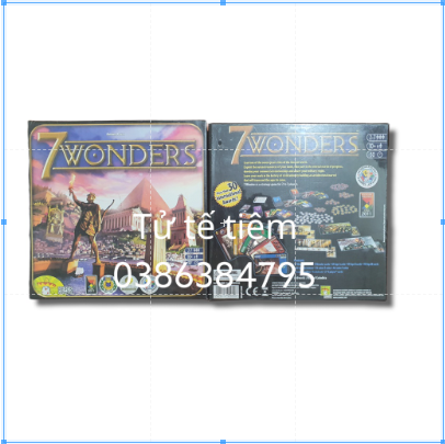 Trò chơi boardgame 7 kỳ quan thế giới - 7 wonders