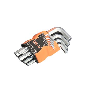 9 Cái/bộ Tua Vít Hình Chữ L Hai Đầu Cờ Lê Lục Giác Allen Dụng Cụ Cờ Lê Đầu Phẳng