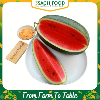 Dưa Hấu Ruột Đỏ - trái 3.5kg