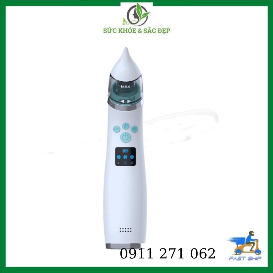 Máy hút mũi cho trẻ sơ sinh cao cấp dụng cụ hút mũi đờm đa năng bằng pin sạc chất liệu an toàn với 3 cấp độ hút có đầu silicon siêu mềm lực hút mạnh không gây đau rát giúp bé dễ chịu