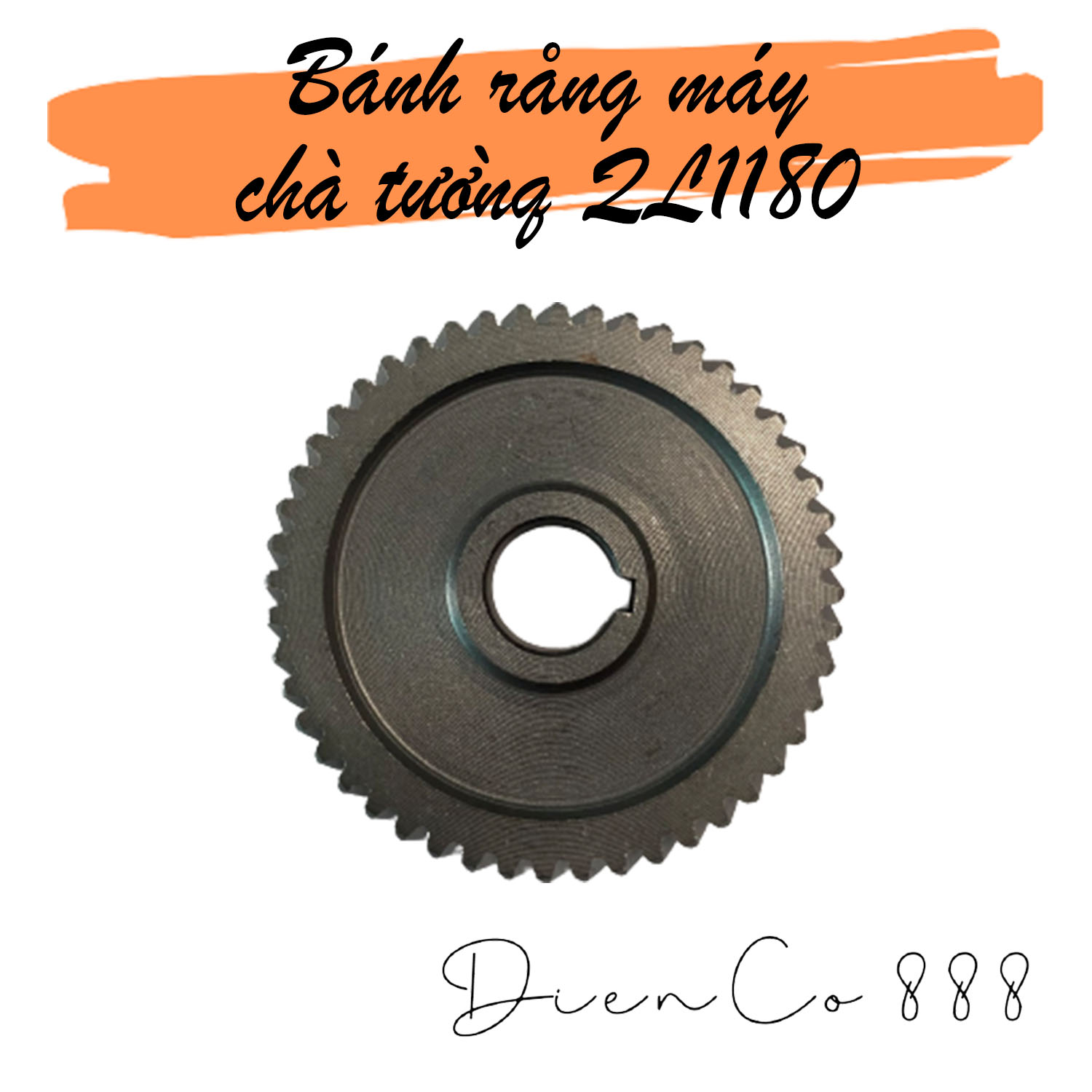 (Helical Gear 48) Nhông bánh răng máy chà tường QL1180 kích thước 12x53x8mm 48 răng