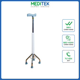 Gậy tập đi 3, 4 chân - gậy chống, ba toong tập đi cho người già