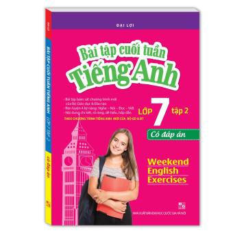 Sách - Bài tập cuối tuần tiếng Anh lớp 7 tập 2 - Có đáp án