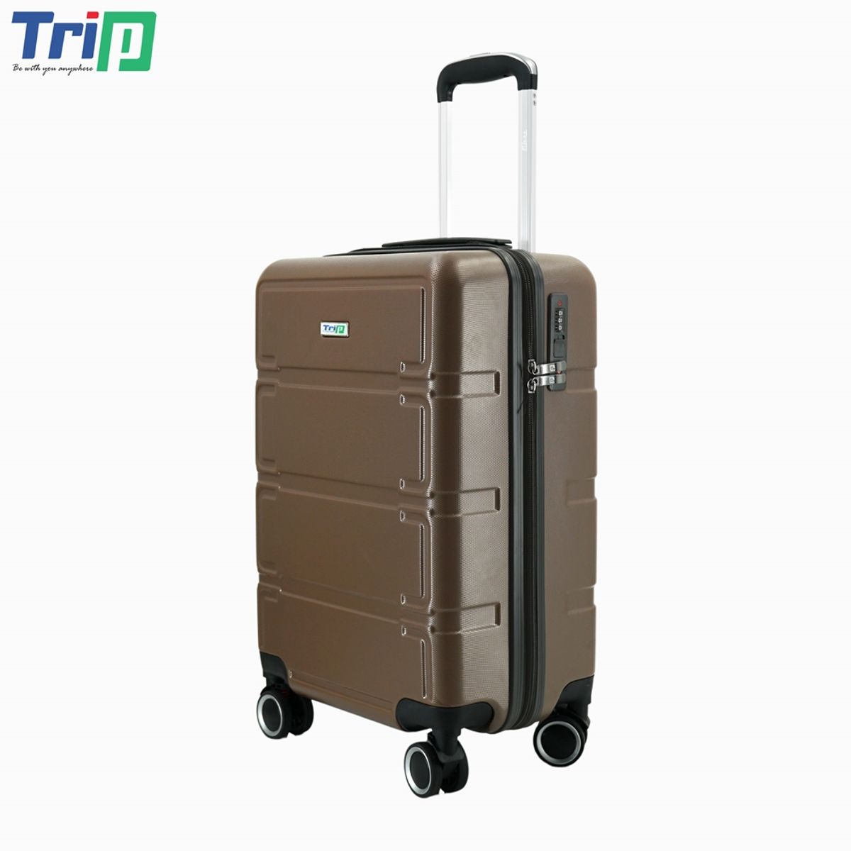 vali nhựa trip p806 size 24 inch, có khóa bảo mật, bảo hành 5 năm - freeship 3