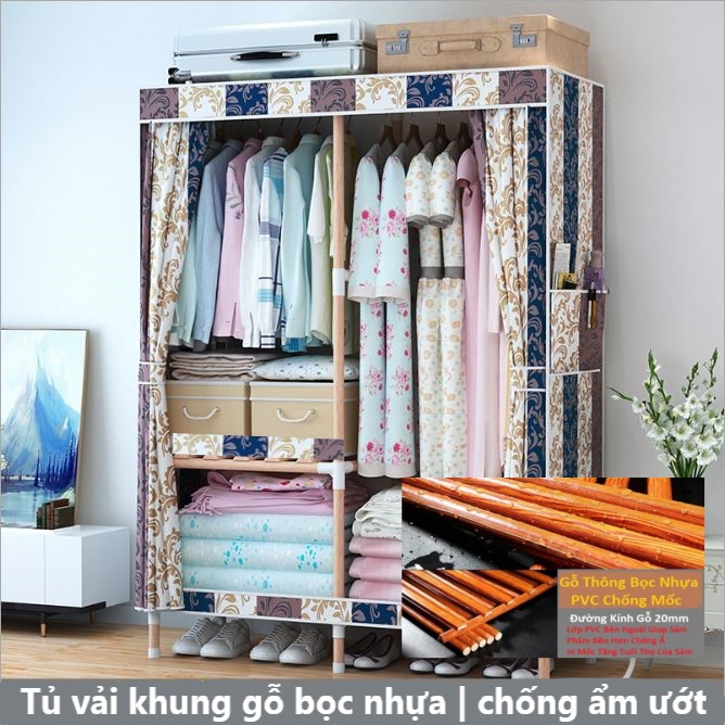 Tủ Vải Thanh Long TVAI-02 90 x 46 x 158cm AST FS – toantot