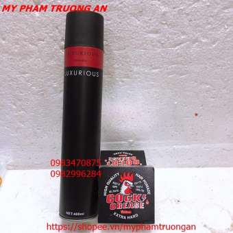 Combo Gôm Sáp Con Gà Cock Crease và Gôm Xịt Tóc